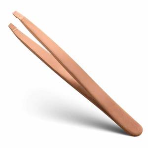 แหนบต่อขนตา Morje Surgical Precision สแตนเลสสตีล ขนาด 10 มม. ปลายเรียบ สำหรับต่อขนตา - Product Image 1