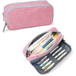 Astuccio Portapenne in Nylon di Grande Capacità Della Gao, Semplice Organizer per Cancelleria e Ufficio per Uomini e Donne - Product Image 1