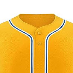 Maillot de baseball imprimé OEM pour hommes, maillots de baseball rouges avec design USA, design personnalisé, maillot de softball unisexe - Product Image 3