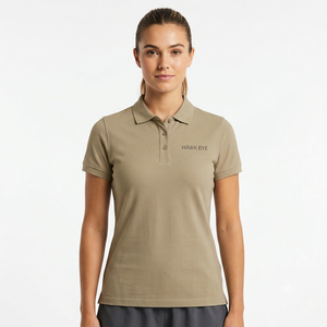 Camiseta Deportiva para Mujer Hawk Eye Sports, de Algodón Piqué, Secado Rápido, Transpirable, Antiarrugas, con Logotipo Personalizado, para Deporte, Casual y Actividades al Aire Libre - Product Image 4