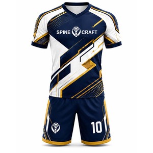 Custom Sublimation Soccer Jersey Uniform Set OEM ODM Football Teamwear Quick Dry 100% Polyester Sportswear Manufacturer - Product Image 6
