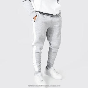 ชุดวอร์มผ้าฟลีซแบบมีฮู้ดสำหรับคนท้องและผู้ชายไซส์ใหญ่ แบบสปอร์ต 2 ชิ้น ผลิตตามสั่ง ขายส่ง OEM - Product Image 5