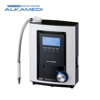 Penghasil Air Alkali AMS 2100S hemat energi, meningkatkan rasa, mendukung nutrisi, cepat, bebas kerak, total padatan terlarut, hidrogen, asam.