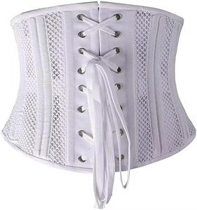 คอร์เซ็ตของผู้หญิงวินเทจชุดกระชับสัดส่วนเซ็กซี่แบบโอเวอร์บัสเทจคอร์เซ็ทผ้าบอร์เคดระบายอากาศทันสมัยสำหรับขนาดใหญ่พิเศษ - Product Image 3
