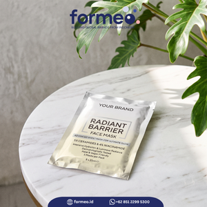 Mascarilla Facial con Vitamina C y Ácido Salicílico, Mascarilla Facial Hidratante con Ácido Hialurónico y Centella Asiática, con Logotipo Personalizado - Product Image 3
