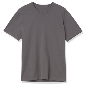 เสื้อยืดคอกลมแขนสั้นทรงปกติสำหรับผู้ชาย สีพื้น ผ้าฝ้าย ผ้าเจอร์ซีย์ถัก สีเบจ ASSUIE DGE APPAREL CO บริการ OEM - Product Image 4