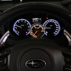 Shadow อัตโนมัติเครื่องวัดความดันน้ํามัน 140 psi ถึง 150 psi Advance อัตโนมัติ 2 นิ้ว 52 มม. และควันสีดําใบหน้าน้ํามันเครื่องวัดความดัน - Product Image 3