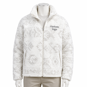 Chaqueta Sherpa para hombre, abrigo de lana cálido y cómodo para uso en exteriores en invierno, chaqueta Sherpa para hombre de lana - Product Image 1