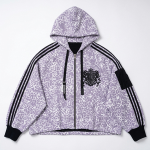 เสื้อฮู้ดดี้สตรีทแวร์ทรงโอเวอร์ไซส์ ผ้าคอตตอนหนานุ่ม สวมหัว ไหล่ตก รับสกรีนโลโก้ ขายส่ง - Product Image 3