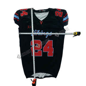 Camiseta de Fútbol Americano Personalizada de 6 Paneles a Precio Económico, Sublimada, Transpirable, Ligera, de Manga Corta - Product Image 4