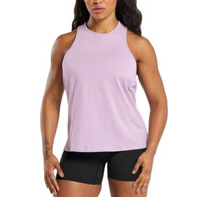 Ropa deportiva superventas, camiseta sin mangas transpirable para mujer, ropa deportiva sin mangas, ropa cómoda para hacer ejercicio, camiseta sin mangas informal para mujer - Product Image 1