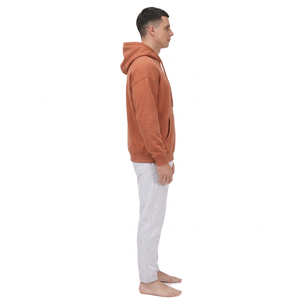Mens <b>Sleeveless</b> <b>Hoodie</b> Manufacturer Cotton Fleece Private Label Custom Sportswear Streetwear Clothing Supplier - Product Image 4