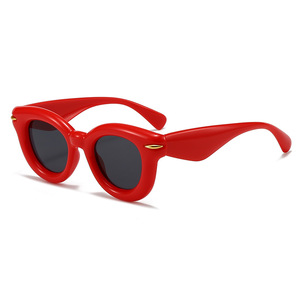 Gafas de sol redondas infladas para niños, gafas de sol de moda, gafas de sol de diseñador personalizadas, nuevas y lindas gafas de sol para bebés - Product Image 2