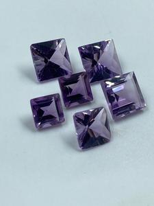 อเมทิสต์ธรรมชาติ รูปทรงบาแกตต์ น้ำหนัก 9.37 กะรัต ขนาด 67.8 มม. คุณภาพสูง สีม่วง สำหรับทำเครื่องประดับ - Product Image 2