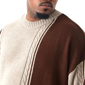 STARLOOP INDUSTRIES Pulls en tricot personnalisés de haute qualité pour hommes, anti-plis, en laine/viscose, couleur unie, chauds, vente en gros - Product Image 6