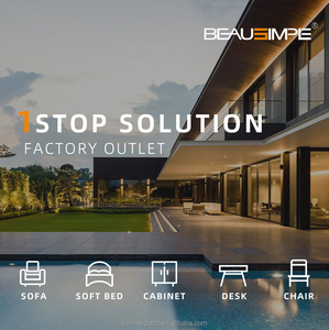 Ý đơn giản Vua kích thước giường nội thất phòng ngủ hiện đại cao cấp thiết kế mềm mại phong cách vải da Lawrence giường - Product Image 6