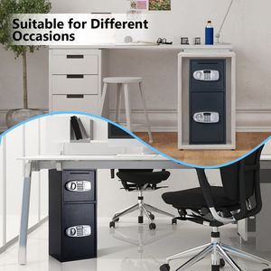 Cassaforte Digitale a Doppia Porta con Serratura di Sicurezza - Product Image 5