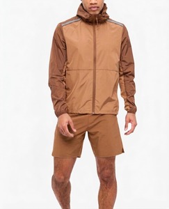 Conjunto de Chaqueta y Pantalones Cortos de Nailon de Secado Rápido con Protección Solar y Cuello Alto, Ligero y Delgado, para Hombre y Mujer, Ideal para Actividades al Aire Libre - Product Image 1
