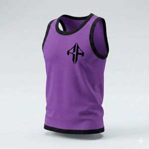 Débardeur pour homme de style haut de gamme, qualité supérieure, design personnalisé, imprimé, 100% coton, par RIVIAN ATLANTIC - Product Image 5