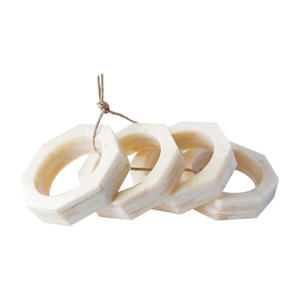 Anneau de serviette en résine et bois au design classique, écologique, en stock, pour fêtes, mariages, décoration de la maison et des hôtels, accessoires de table, vente chaude - Product Image 5