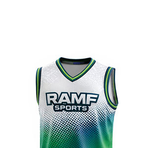 Uniforme de basket-ball personnalisé, maillot sublimé de qualité supérieure, vêtements de sport d'équipe OEM, taille adulte unisexe, respirant, séchage rapide - Product Image 4