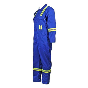 Combinaison de travail industrielle imperméable et de sécurité, avec LED réfléchissantes, couleur personnalisée, logo haute visibilité - Product Image 3