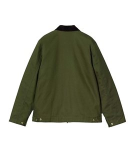 Chaqueta de Lona Resistente con Logotipo Personalizado, Chaqueta Casual de Trabajo Vintage con Cierre de Cremallera para Hombre - Product Image 3