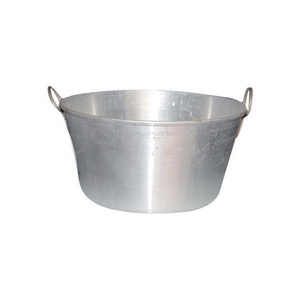 Maceta de cubo redondo de exportadores indios de buena calidad con metal de alta calidad hecho y clásico diseñado para usos de decoración de jardines - Product Image 3