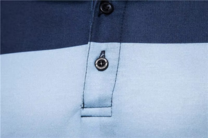 เสื้อยืดผู้ชายคุณภาพสูง ผลิตในปากีสถาน เสื้อยืดลายทางสีสันสดใส ขายส่ง รับทำโลโก้ตามสั่ง - Product Image 6