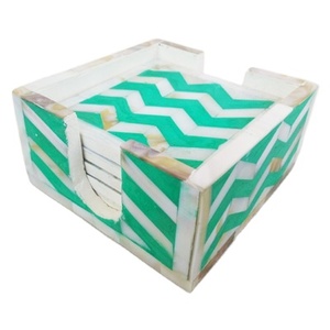 6 sous-verres à incrustation d'os de meilleure qualité, pour décoration de restaurant à domicile, ensemble de café et meilleure qualité à vendre - Product Image 1