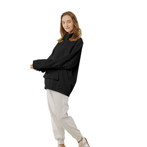 Sudadera con Cremallera y Logotipo Bordado Personalizado para Mujer - Camisetas y Suéteres para Chicas - Varios Colores - Talla XL - Product Image 4
