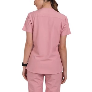 Conjuntos de Uniformes Médicos Unisex de Tallas Grandes, Tejido de Felpa/Mezcla de Algodón, Manga Larga, para Hospital, Detección de Agujas, Personalizado OEM - Product Image 3