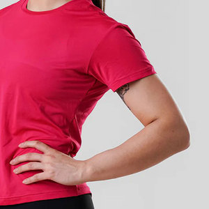 Camiseta Básica Lisa de Manga Corta Unisex, Informal, de Algodón, Colores Personalizados, Tallas, Opciones de Etiqueta, OEM, ODM, Venta al Por Mayor - Product Image 3