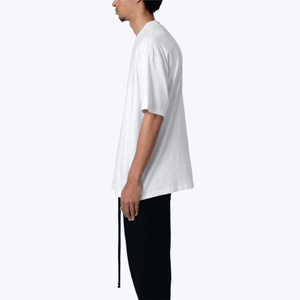 เสื้อยืดโอเวอร์ไซส์พรีเมียมสำหรับผู้ชาย ปี 2026 ระบายอากาศได้ดี เป็นมิตรกับสิ่งแวดล้อม แห้งเร็ว ผ้าฝ้าย สำหรับฤดูร้อน ใส่กลางแจ้ง น้ำหนักเบา สวมใส่สบาย รับสกรีนโลโก้ - Product Image 2