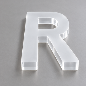 Enseignes de signalisation extérieures personnalisées, durables et polies, lettres et chiffres en acrylique 3D illuminés - Product Image 3