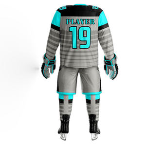 Uniformes de hockey sobre hielo, ropa de equipo duradera diseñada para resistir el contacto intenso y las sesiones de juego prolongadas, manteniendo la flexibilidad y la comodidad. - Product Image 4