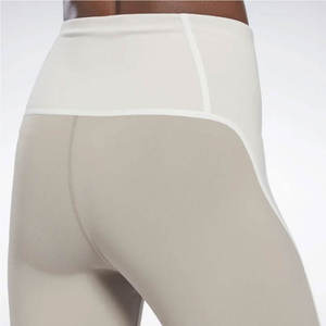 Custom High Waist Ruched Elastic Waist Knitted Tight Yoga Pants High Quality Solid <b>Seamless</b> <b>Leggings</b> Women - Product Image 5