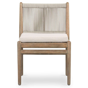 Teak Wooden Frame Material Rope Dining Furniture with Minimalist Design and Durable Material for Home Furniture - Product Image 3