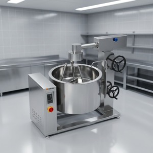 Olla de vapor rotatoria con inducción Amicook 380V/440V, modelo Steam Safe, alta tecnología, para braisar, ahorradora de espacio, rotatoria. - Product Image 1