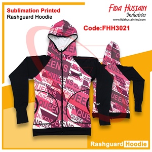 Sweat à capuche Rash Guard à manches longues pour hommes de haute qualité imprimé par sublimation respirant Fitness Sportswear Style décontracté - Product Image 2