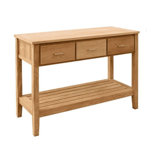 <b>Console</b> <b>table</b> furniture <b>with</b> drawers made of teak wood, modern design, suitable for indoor use, smooth finish and durable - Product Image 3