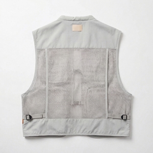 Chaleco Utilitario Gris Versátil |   Equipo para Exteriores con Múltiples Bolsillos - Product Image 2