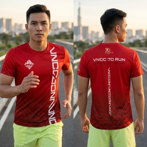 เสื้อกีฬามาราธอนสำหรับกิจกรรมชุมชนและการฝึกซ้อมกลางแจ้ง เสื้อแข่งชุมชนน้ำหนักเบา ชุดกีฬาระดับพรีเมียม - Product Image 1