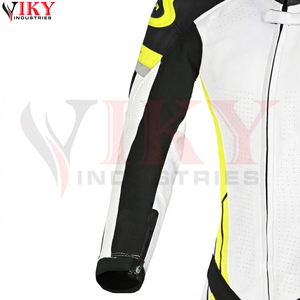 Traje de Motociclismo de Cuero Personalizado para Carreras, Traje de Motocicleta de Cuero Genuino Dainese - Product Image 5