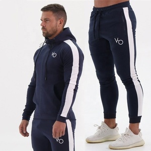 เสื้อฮู้ดกันหนาวปักโลโก้สำหรับผู้ชาย,ชุดออกกำลังกายแบบมีเชือกหูรูดสำหรับเข้ายิมมีฮู้ดตรงโรงงาน - Product Image 6