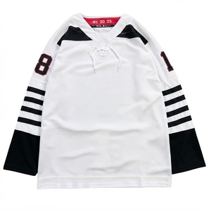 Custom Men's Sublimated <b>Soccer</b> Jersey Blue White Stripe Football Shirt Moisture Breathable Quick Dry Training Match Uniform - Product Image 5