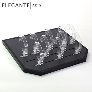 Présentoir de montre en métal avec coussinets sur le mur arrière, présentoir militaire, support en aluminium, sur mesure - Product Image 5