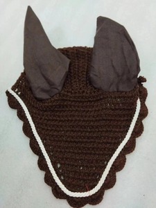 Voile anti-mouches pour chevaux, fabriqué en Inde, en coton, disponible dans toutes les couleurs, qualité et prix export. - Product Image 5