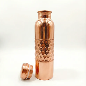 Botella Reutilizable de Doble Pared de Cobre Puro con Diseño Antiderrames para el Hogar, Oficina y Actividades al Aire Libre, Compre Directamente del Proveedor - Product Image 1