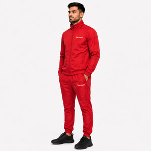 Mens Winter Waterproof Quick Dry Windproof Tracksuit Lightweight Breathable Polyester Full <b>Zip</b> Windbreaker Jacket <b>Jogger</b> Pants - Product Image 2